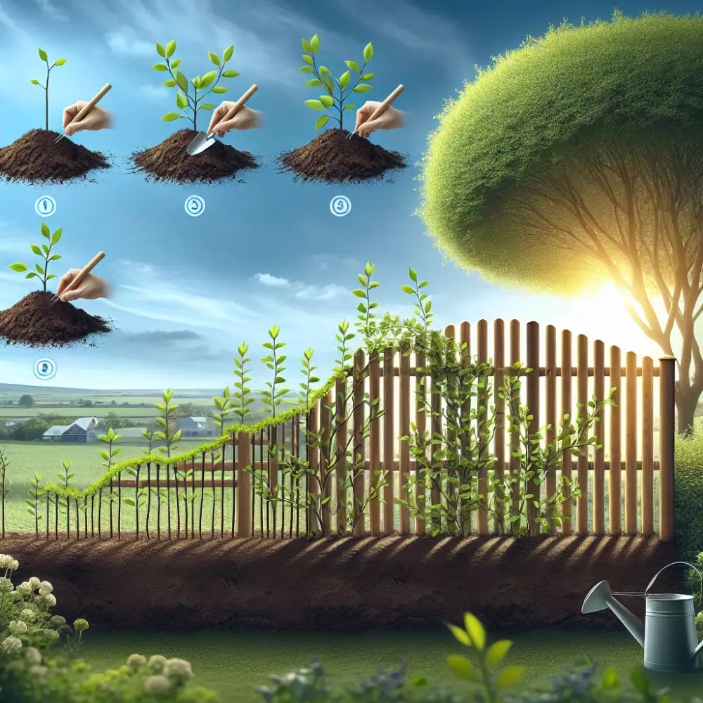 ptačí zob živý plot