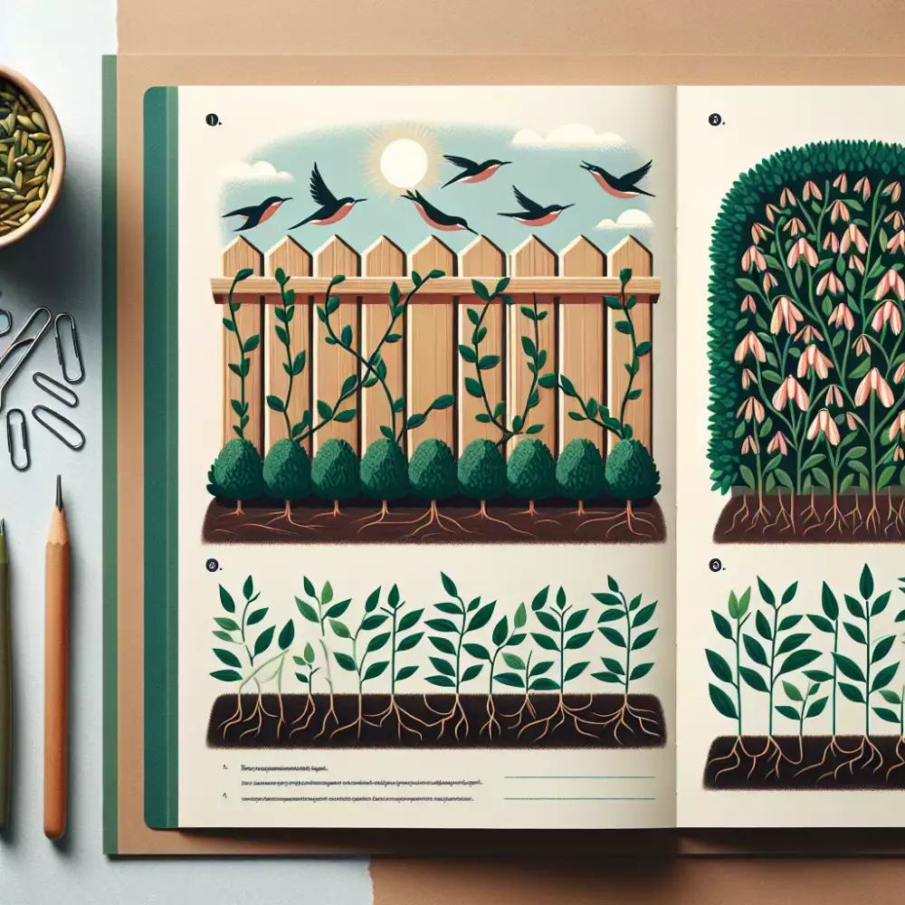 ptačí zob živý plot