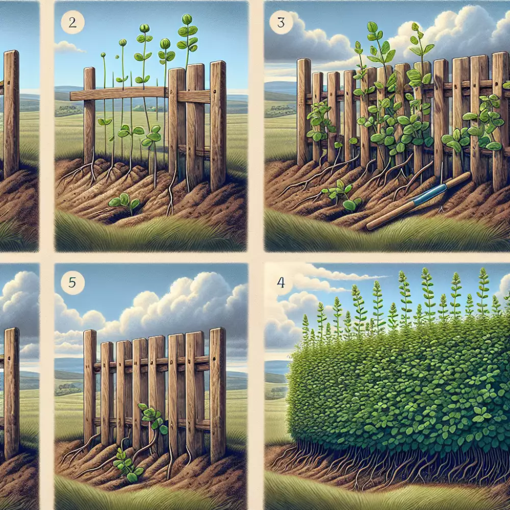 ptačí zob živý plot