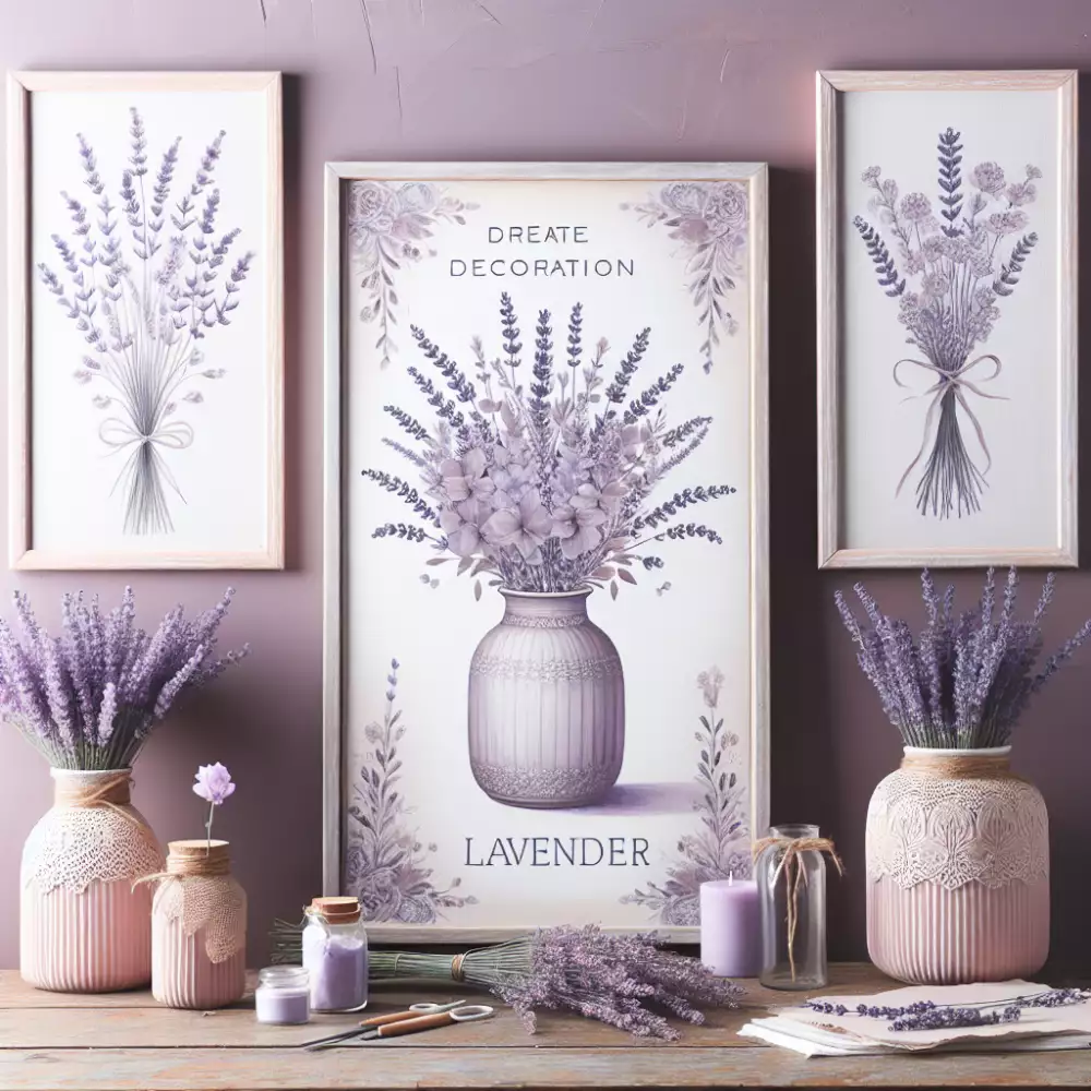 levandule dekorace