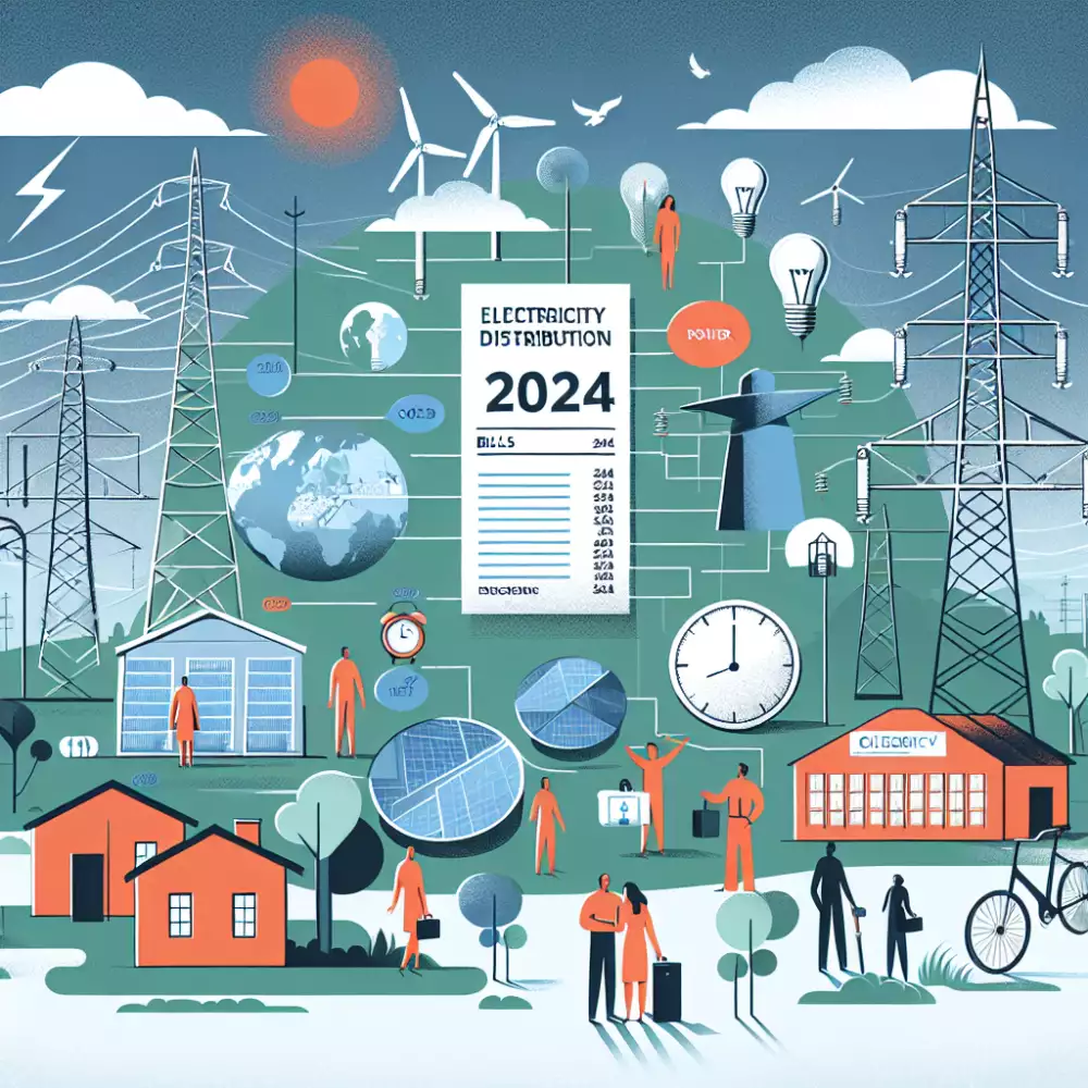 cena distribuce elektřiny 2024