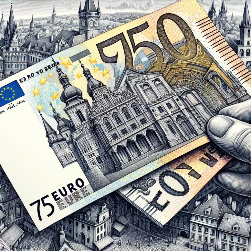 75 eur to czk