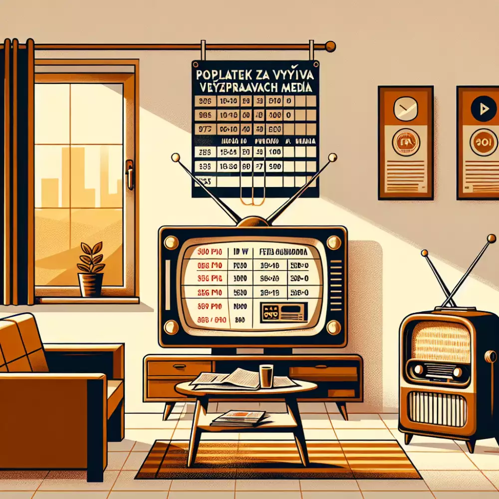 poplatek televize a rozhlas