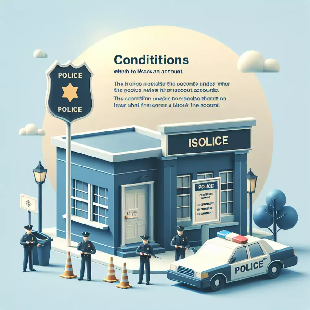 kdy může policie zablokovat účet
