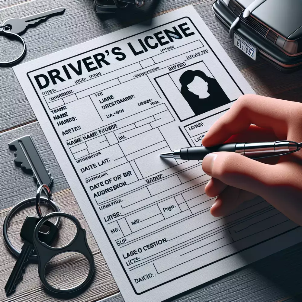 žádost o vydání řidičského průkazu